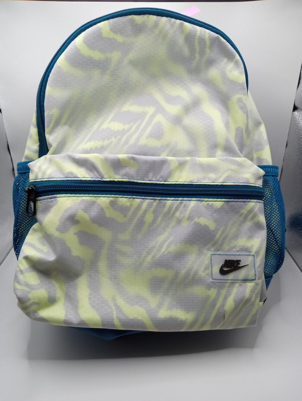 NIKE Small Bookbag Book Bag Teal with Graphic Design  1033